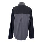 Adidas Full Zip Wind Jacket Women’s Size XL Heather Gray Black Windbreak Light Photo 5