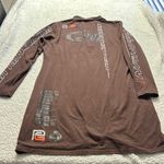 Poster Girl  Brown Long Sleeve Dress Photo 12