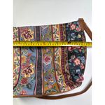 Richmark Vintage Floral Patchwork Crossbody Purse Made in USA Denim Retro Granny Blue Photo 10