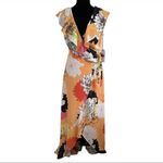Leith  small floral wrap dress Photo 3