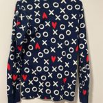 Hanna Andersson 100% Cotton XOXO Valentine’s Day Blue Long Sleeve PJ Shirt SzM Size M Photo 2