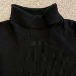 Coldwater Creek  black Ribbed Turtleneck Sweater 14 Photo 1