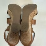 Franco Sarto Women's Wedge Sandals Falco Size 8.5 Cork Platfrom Gladiator Cognac Photo 12