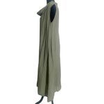 NEW Cut Loose Size Medium Rayon Parachute Cowl Neck Maxi Dress Photo 4