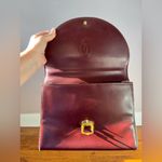 Cartier  Vintage Bordeaux Top Handle Kelly Flap Bag‎ Photo 6
