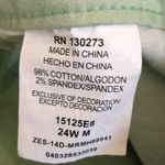 Lee Riders by  mint Green plus Sized 24W jean Shorts w/ belt NWOT Photo 4