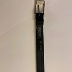 Brighton Leather Belt 90s Vintage Y2K, Black Leather Photo 6