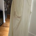 Sunday in Brooklyn  Anthropologie V-neck Sleeveless Top Leather Trim Photo 4