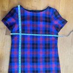 L.L.Bean Signature Tartan Plaid Wool Blend Dress Photo 10