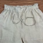 Michael Stars  Jules High-Rise Wide Leg Linen Pants - Small Photo 4