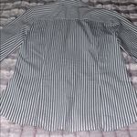 Covington  Women’s Striped‎ Blouse Black and White Classic Design Size MP Photo 8