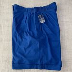 Karen Scott Blue Shorts Photo 5