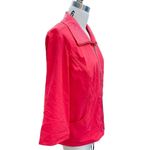 Chico's NEW Zenergy sz 2 Full Zip Jacket Lightweight+ Matching Capris Sport Coral Photo 2