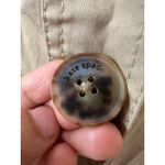 Kate Spade New York Twill Sleeveless Shirt Dress XXL Tan Feminine Long Photo 15