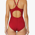 One Piece Red  Swimsuit Photo 1