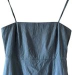 Theory  Slip Square Neckline Viscose Blend Long Dress Maxi Stripes Sz 6 #1849 Photo 11