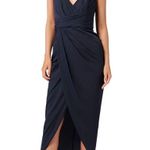 Lulus Ever New Melbourne Charlotte Draped Midi Dress Photo 0