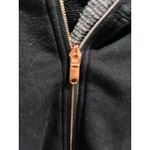Lululemon Scuba Hoodie II Women’s Large Black Gray Rose Gold Zip Sweatshirt Photo 6