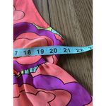 Nanette Lepore  Swim‎ Water Cover Up Size XL Retro Hippie Colorful Beach Sheer Photo 4