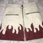 LPA Zip Up Flame Skirt Photo 3