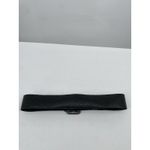 VTG Harry Goldberg Belt Co. Black Textured Classic Minimalist Artsy 26 Photo 3