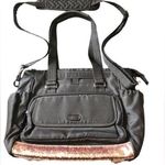 LUG Promenade Nylon Crossbody Bag Black 11X9 Diaper Travel Personal Bag Pockets Photo 0