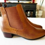 Gerry Weber Smooth Leather Ankle Boot British‎ Tan Women’s Size 41 EU Fall Boots Brown Photo 4
