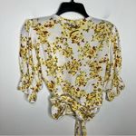 Faithfull the Brand Faithful the brand Mali wrap top floral print Anthropologie brand size 4 Photo 8