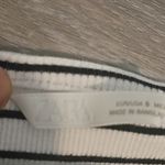 ZARA  Black and White Striped Tank Top Photo 1