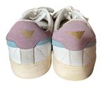 Gola Falcon White Blue Lavender Leather Classic Sneakers size 10 Photo 2