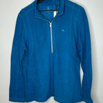 Tommy Bahama  Aruba Angle Pocket Half Zip in Waterfront Size XL NWT Photo 0