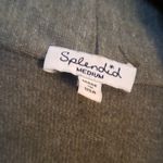 Splendid  sage green drape cardigan sweater Photo 2