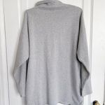 J.Crew • University Terry Long Half-zip Tunic sweatshirt pullover heathered grey Photo 9