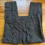 Anthropologie The Essential Slim Cropped Trousers black print Pants Size 4 Photo 5