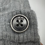 Smartwool  Front Range sweater small 100% merino wool cardigan button front gray Photo 5
