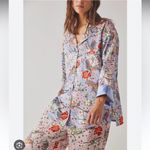 Anthropologie We Are Hah Violet Queen Fisher Sheer PJ Set XL Photo 2