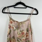 easel  Floral Hi Low Ruffle Sleeveless Dress Women’s Size Medium‎ Boho Summer Photo 2