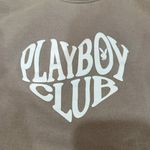 PacSun Beige PlayBoy Club Heart Sweatshirt Photo 1