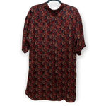 Roberta Roller Rabbit Mini Dress Size Small Dark Floral Viscose Chest Pockets Photo 1