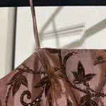 JS Collections VTG Pink Floral Beaded Tank Cocktail Dress -  (Size 6) Photo 8