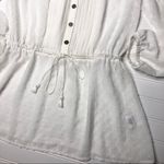 Mod Cloth Adored Aesthetic Swiss Dot Blouse Small Photo 4