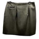 Vintage Original Generra Duralife Black Zip Pocket Vegan Leather Mini Skirt 10 Photo 6
