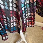 Shoshanna Selina Plaid Tie Neck Semi-Sheer Blouse Photo 8