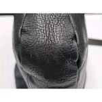 Charter Club Classics Womens Black Leather Bucket Purse Shoulder Bag Photo 5