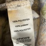  Blouse Women's Size Large Paisley Lightweight Office Business Chicos 2‎ Photo 3