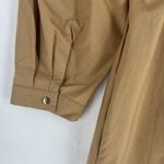 Anthropologie By Womens Dress M Square Neck Poplin Mini Crop Sleeve Fit & Flare Photo 8