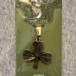 Shamrock pendant ornament Wild Goose Studio | Irish gift Brown Photo 0