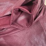 NWT Satiny Burgundy Shimmer Wet Look Tights Leggings Yoga Pants Women’s Size XS Purple Size M Photo 4