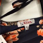 1st Kiss Floral Short Sleeve Women’s Romper - Size M NWT Photo 4