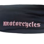 Harley Davidson Black Pink Rhinestone Embroidery Full Zipper Jacket Sweater Lrg Photo 11